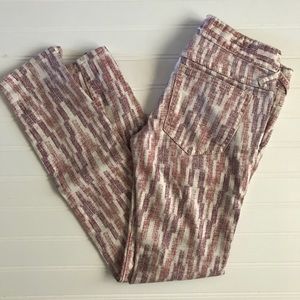 Free People Zippered Ankle Skinny Jeans